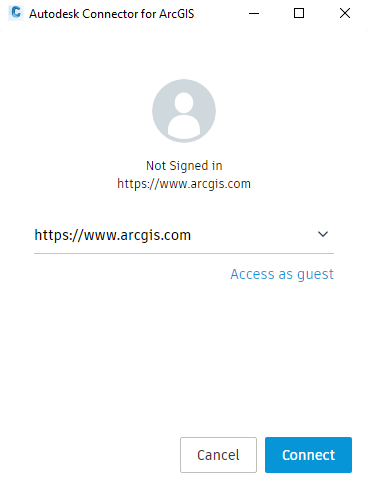 Unable To Sign In With Arcgis Online Account Credentials In Arcgis Connector Civil 3d 21 Search Autodesk Knowledge Network