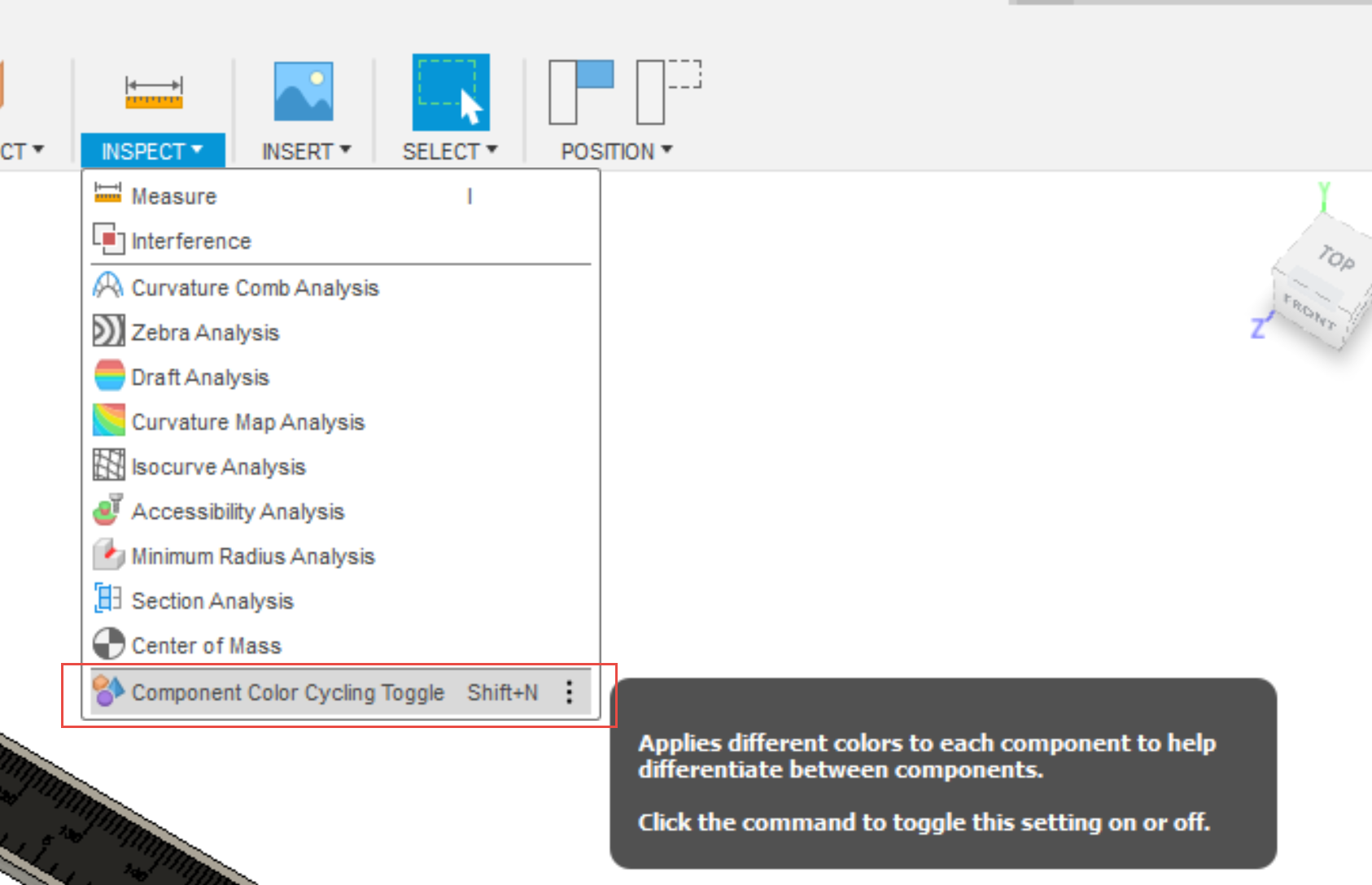 Components are gray or with the same color instead of different colors ...