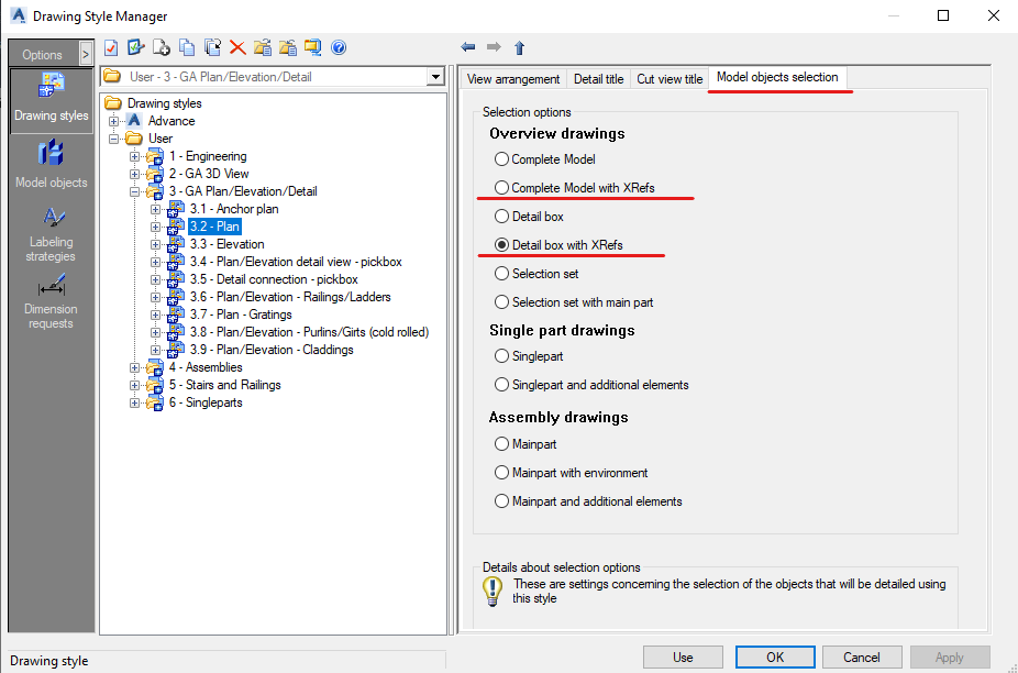 Using Cameras to include xref objects in General Arrangement drawings ...