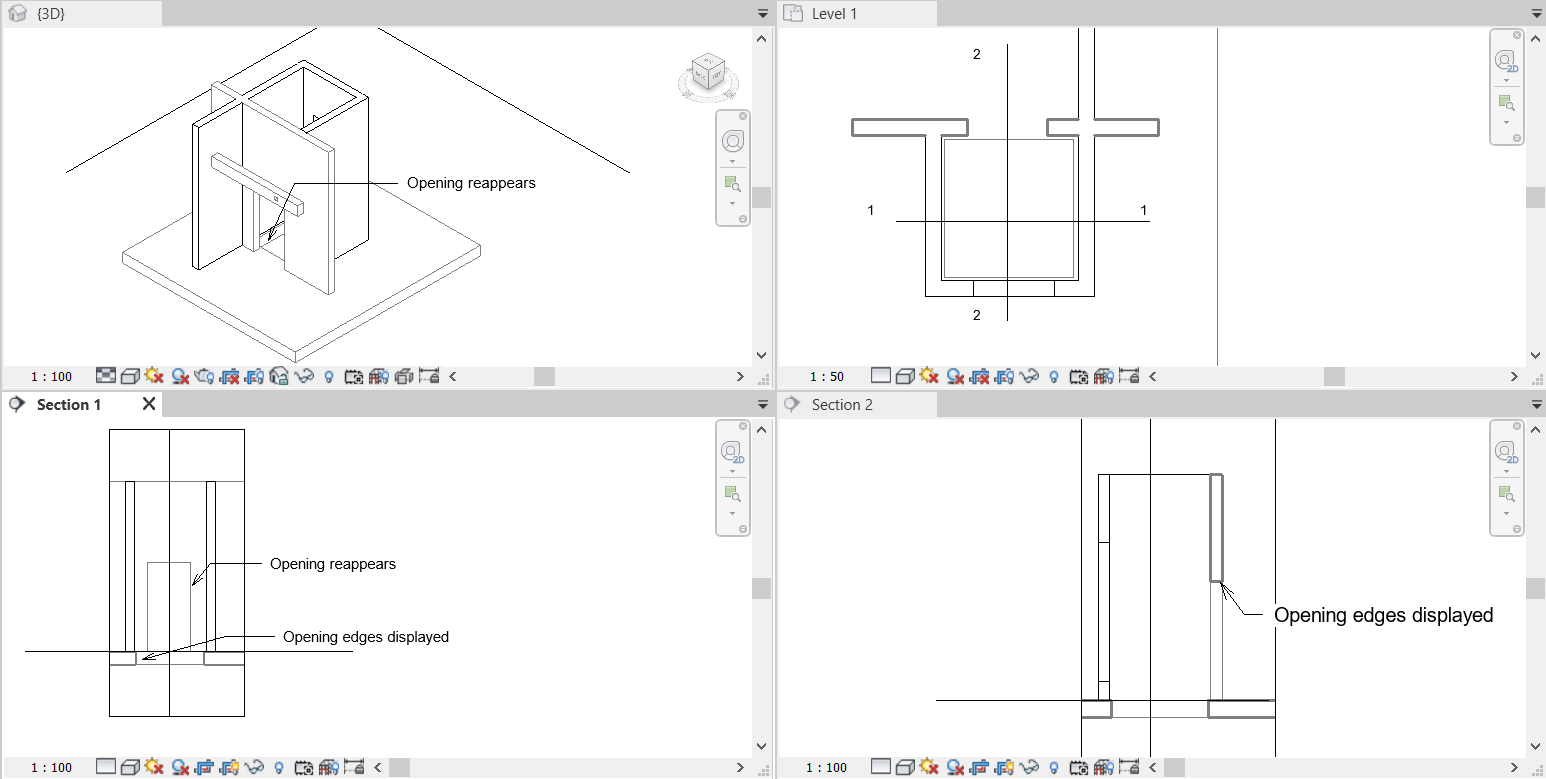 Linhas De Curva De Nível De Projeção De Demolição Ausentes Em Vistas Do Revit 3076