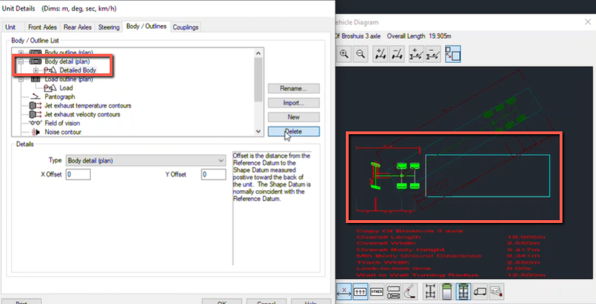 Load does not articulate with the rest of the vehicle when running ...