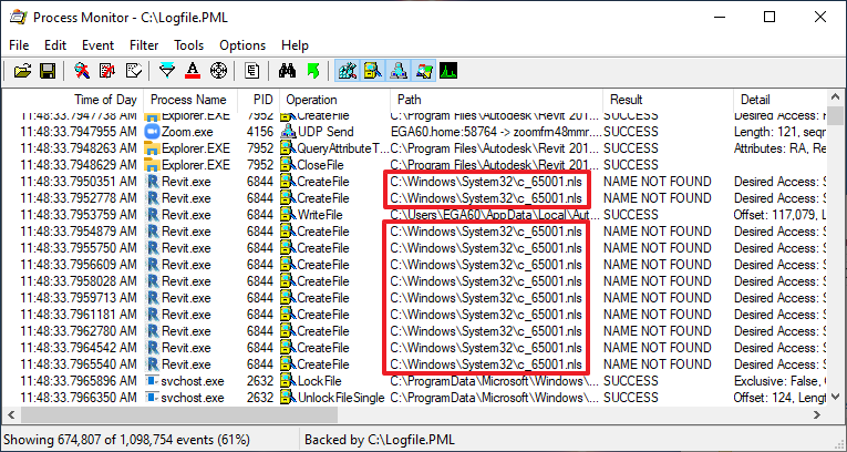 Significant performance drop when working in Revit on PC with Windows ...