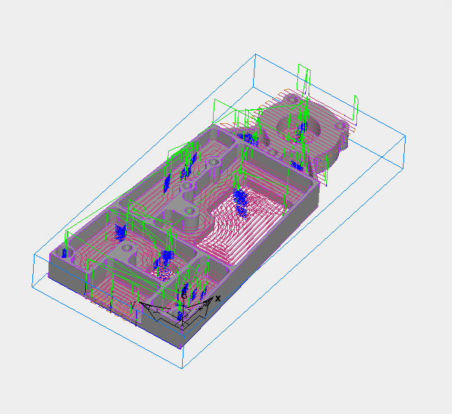 How to control areas that are machined when surface milling in FeatureCAM.