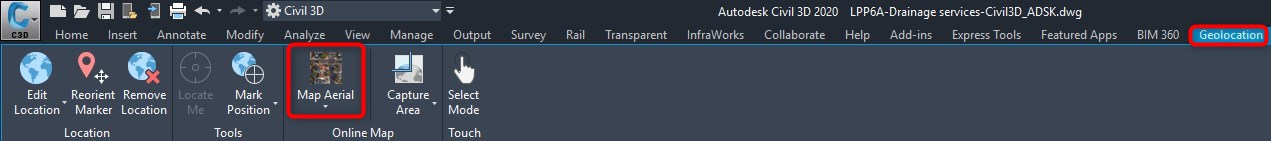 Civil 3d Online Map The Aerial Bing Map Is Not Displayed In Civil 3D And Map 3D For A Drawing  With Coordinate System Applied | Autocad Map 3D | Autodesk Knowledge Network