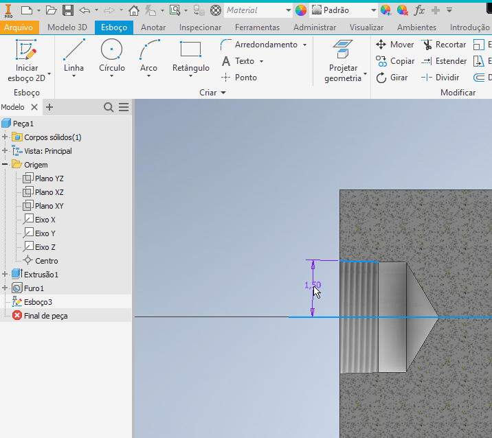NPT 1 1/2 Pipe Thread is 1.5 deg instead of 1.79 deg for Portuguese