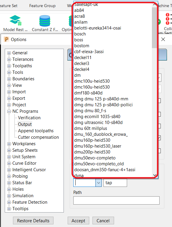 How To Clear Unwanted File Extension List Linked To Post Processors In 