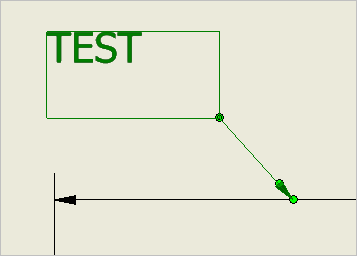 How to attach sketch symbol to dimension in Inventor drawing