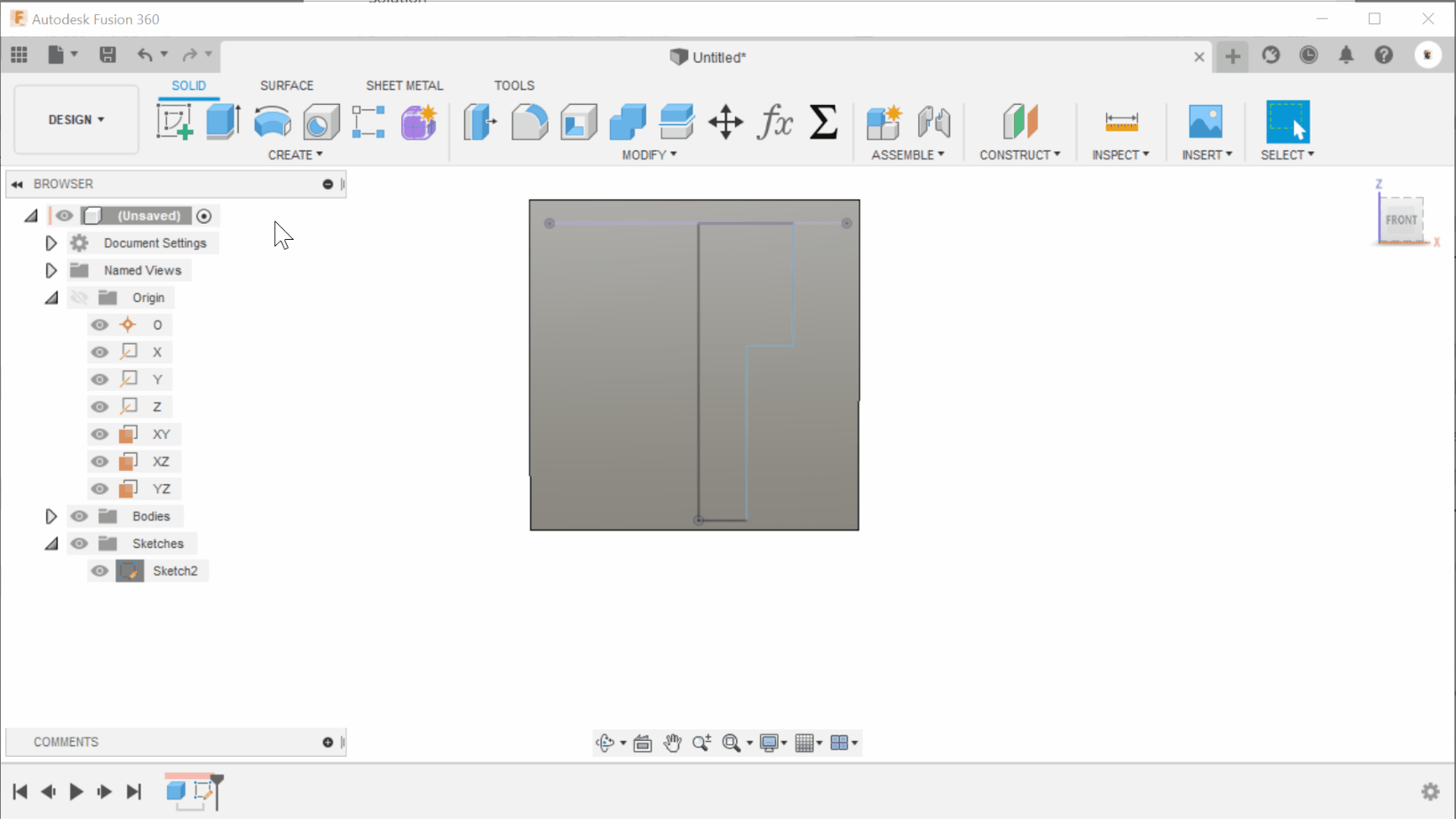 It is impossible to select closed profiles of a sketch in Fusion