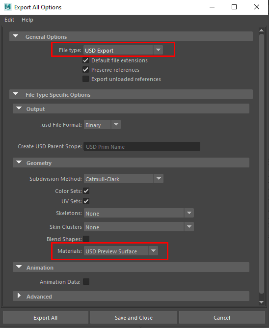 How to apply a material to a USD in Maya