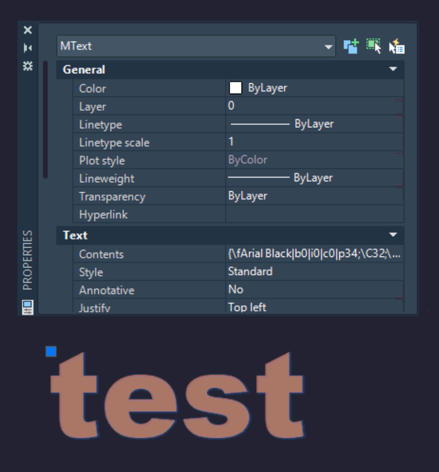 MText objects are not changed by Text Styles in AutoCAD