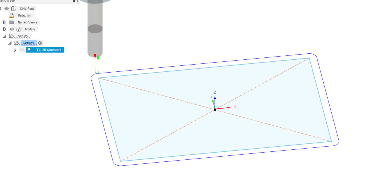 Bearbeiten außerhalb der ausgewählten Skizziergeometrie in Fusion 360