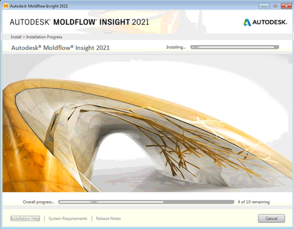 Moldflow Insight 21 Stuck On Step 4 Of 10 During Installation Moldflow Insight 21 Autodesk Knowledge Network