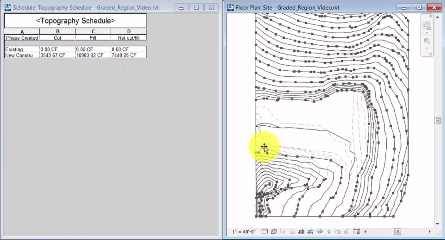 how-to-create-graded-region-in-revit