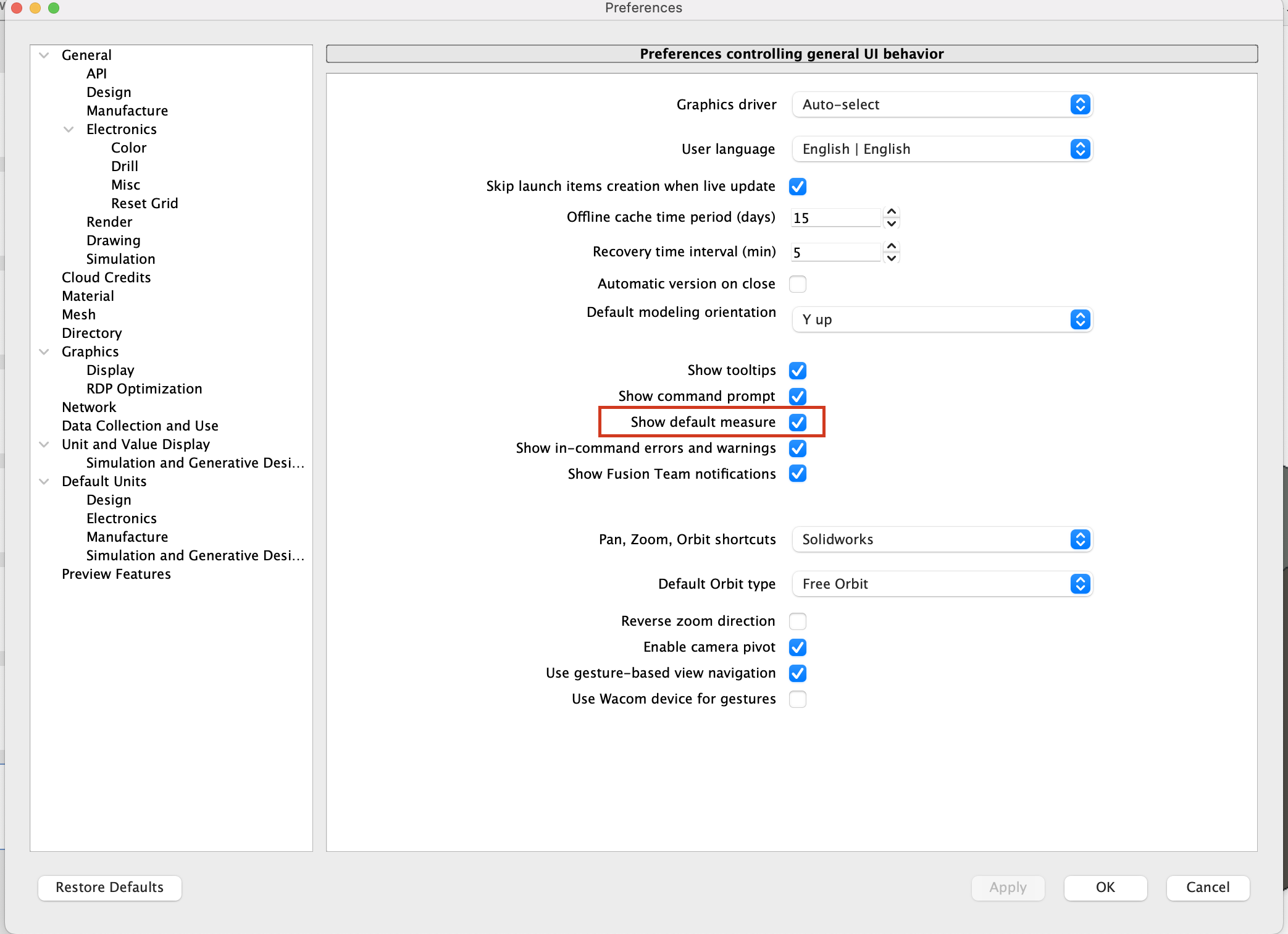 Measurement does not appear or partially visible on-screen when ...