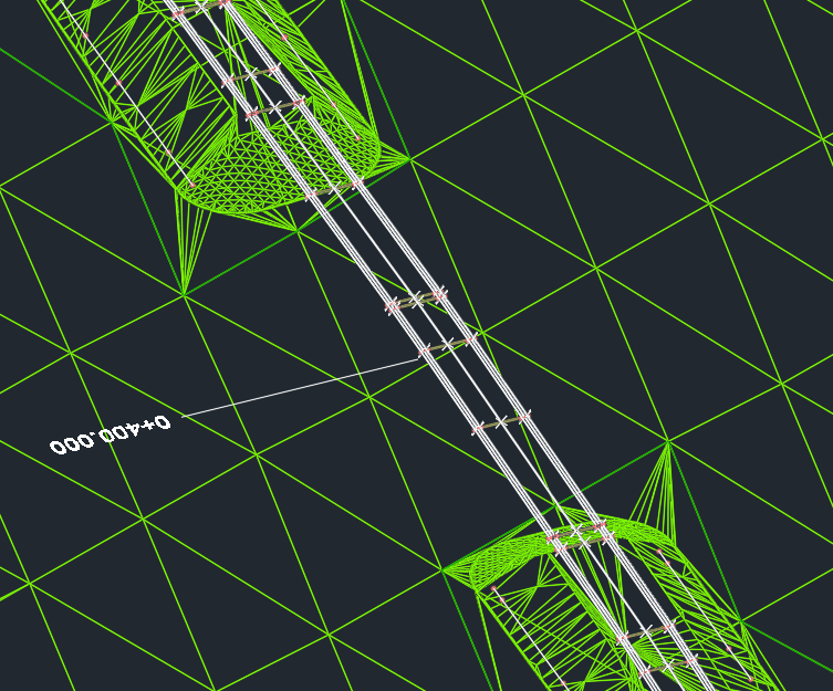 从 InfraWorks 导入的桥梁在 Civil 3D 的三维视图中不显示