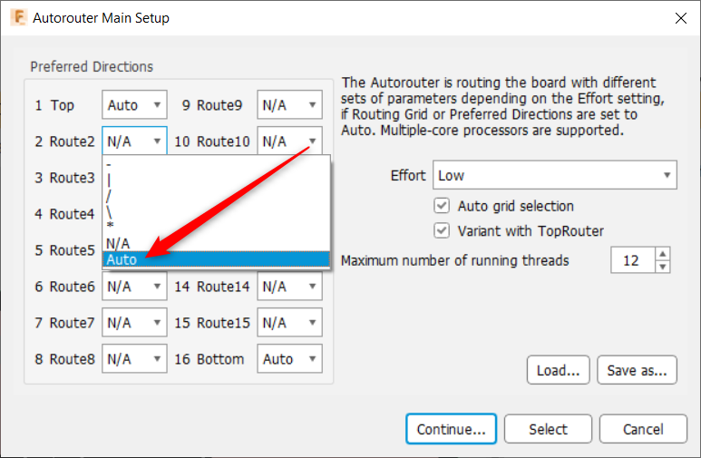 How to use the Autorouter tool to route Signals on the exact layer in ...
