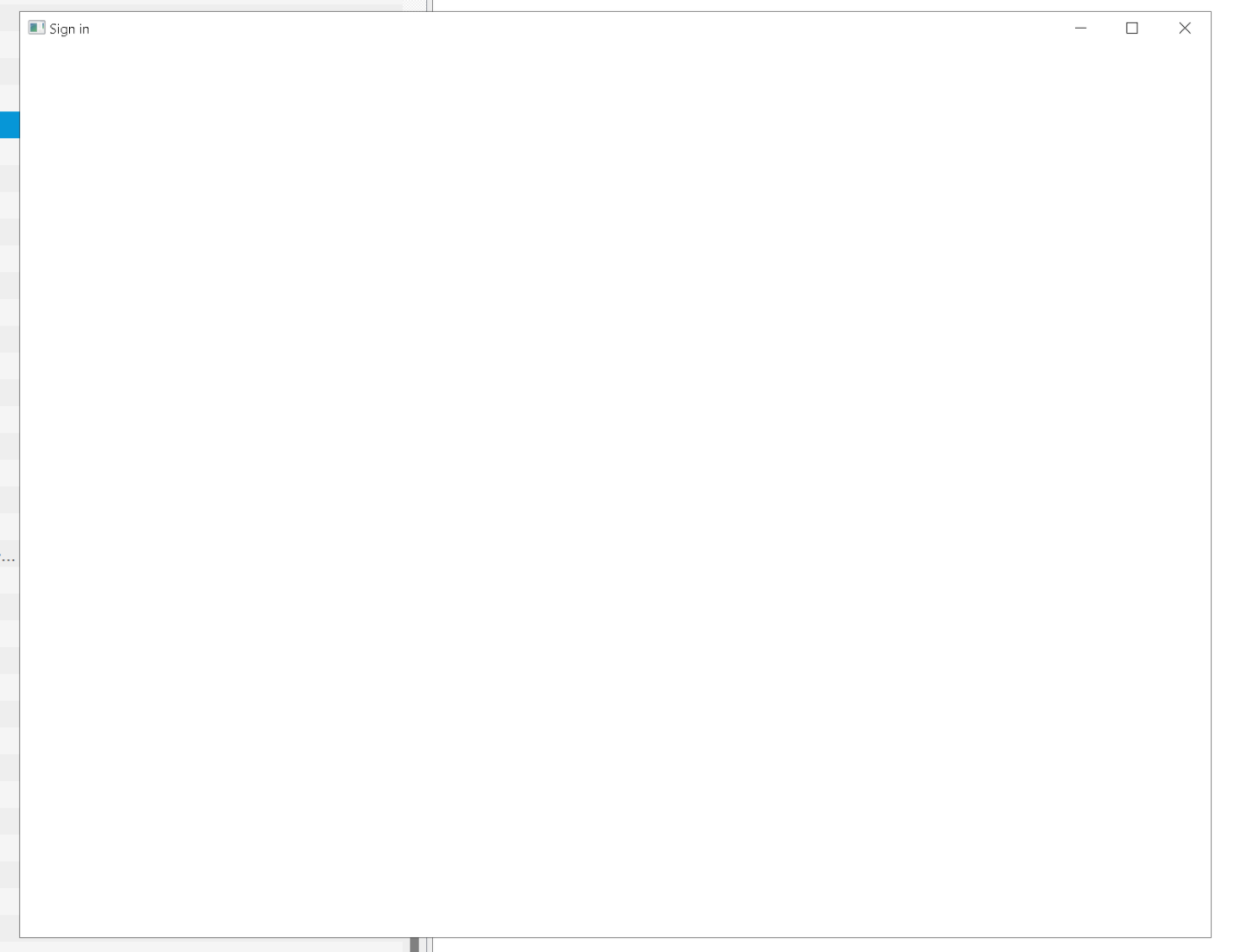 Blank White Sign