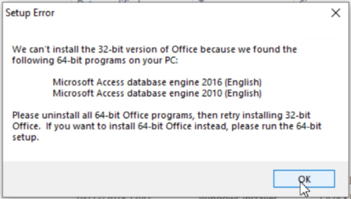 Microsoft Office 32-bit products become unusable after installing  Navisworks Manage/Simulate 2022