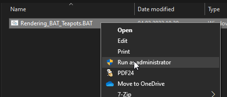 How to render multiple files with command line rendering using a .BAT ...