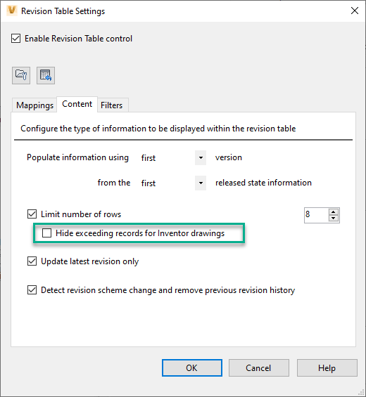 Revision Table Update Job Overwrites Information Of Historical File ...