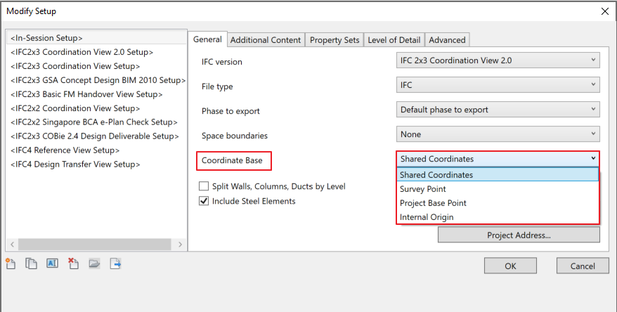 IFC do not lie on top of each other after exporting them from Revit