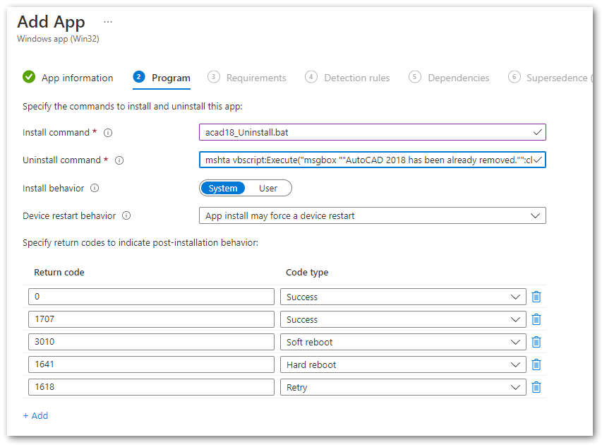 How to use Intune to uninstall AutoCAD 2021 or earlier previously ...