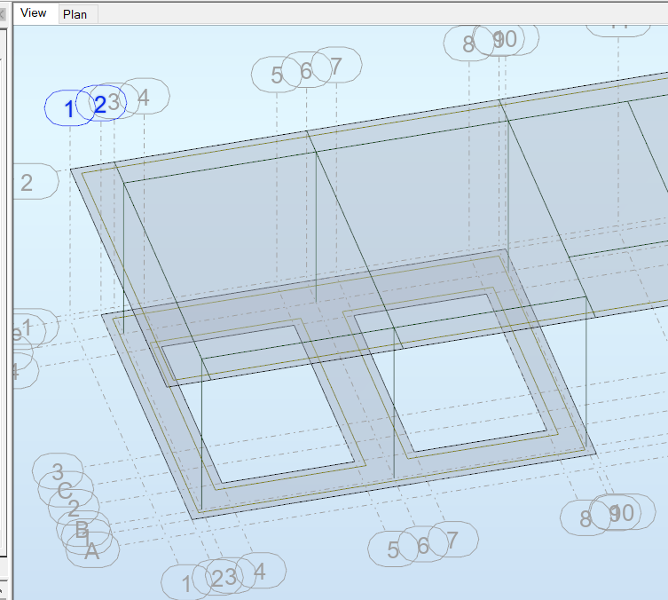 How to control panel transparency in Robot Structural Analysis