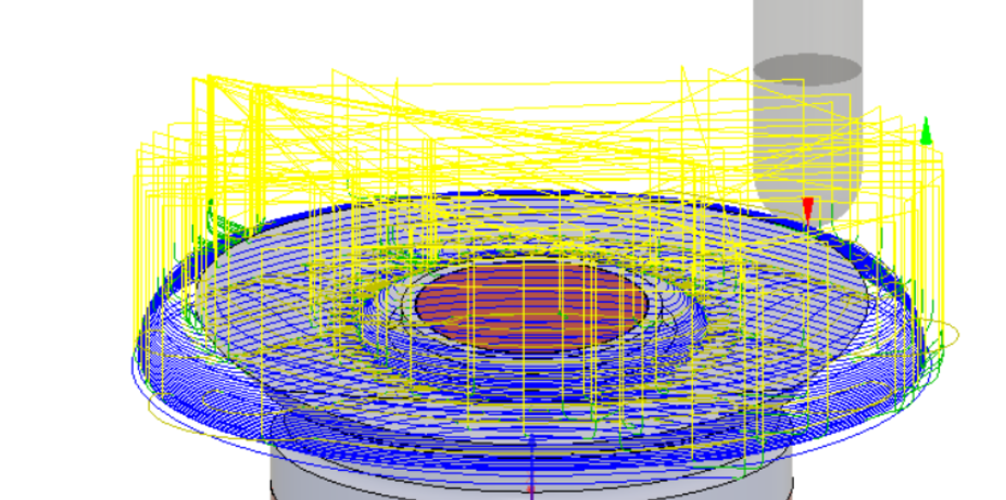 3D-Adaptive toolpath takes a long time to generate and has huge lifts ...