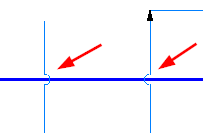 The gap or loop between lines is missing if P&ID drawings are published ...