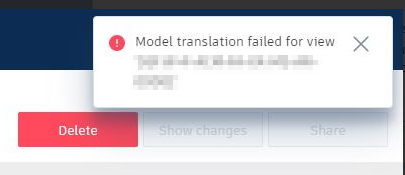BIM 360 Design Collaboration でパッケージを共有した後に
