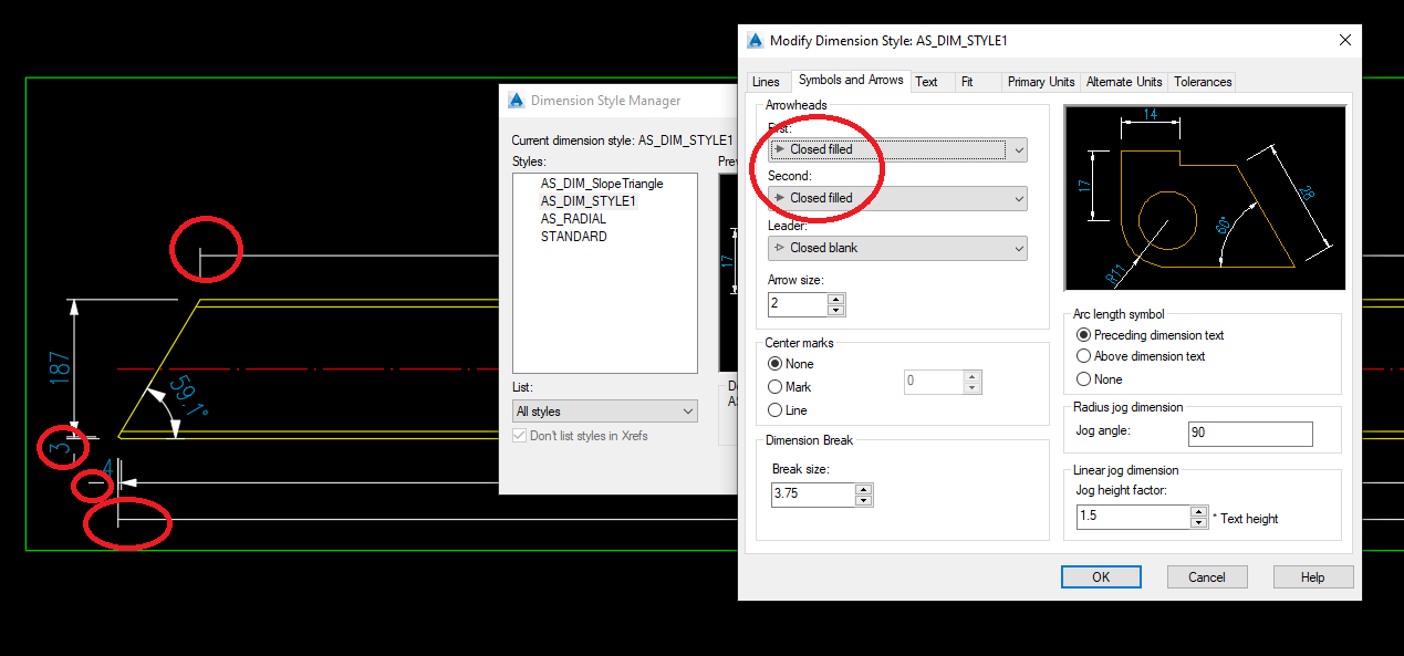 Some arrows "Closed filled" missing after changing the arrow type in