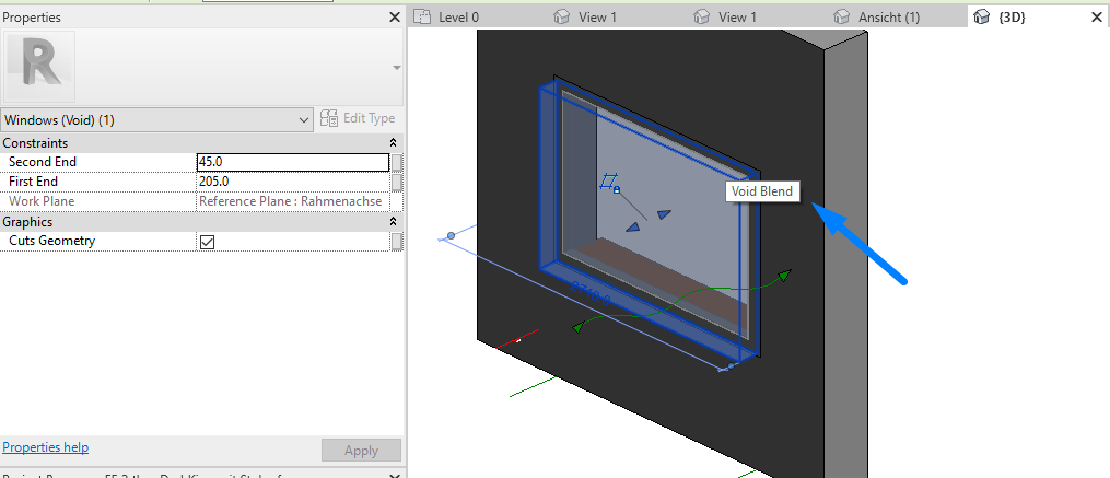 Incorrect Area and Circumference calculation for Windows cut by voids ...