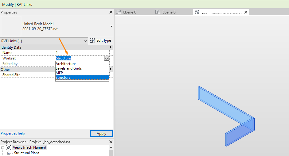 Is it possible to control link visibility directly while loading into ...