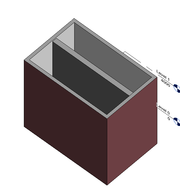 Hatch pattern invisible for wall made as in-Place model in Revit