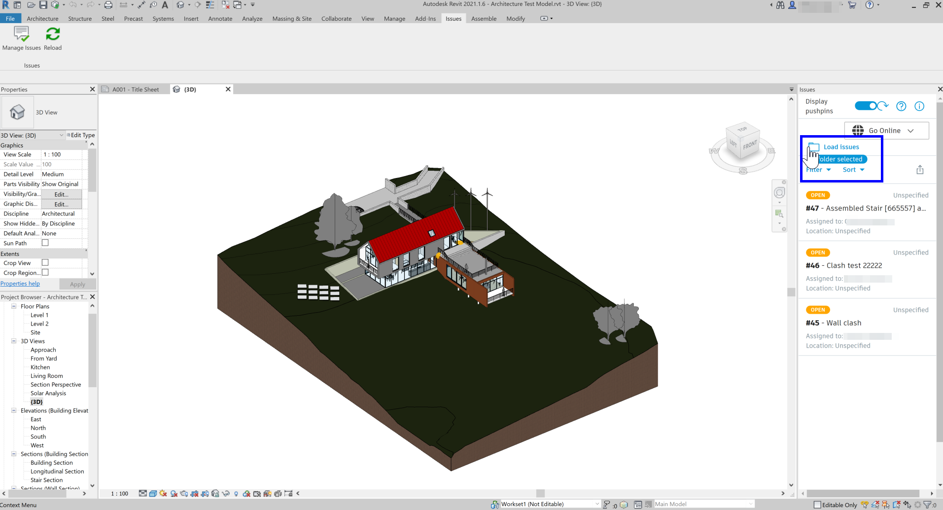 Unable To Change Folders After Opening A Model With The Revit Issues ...