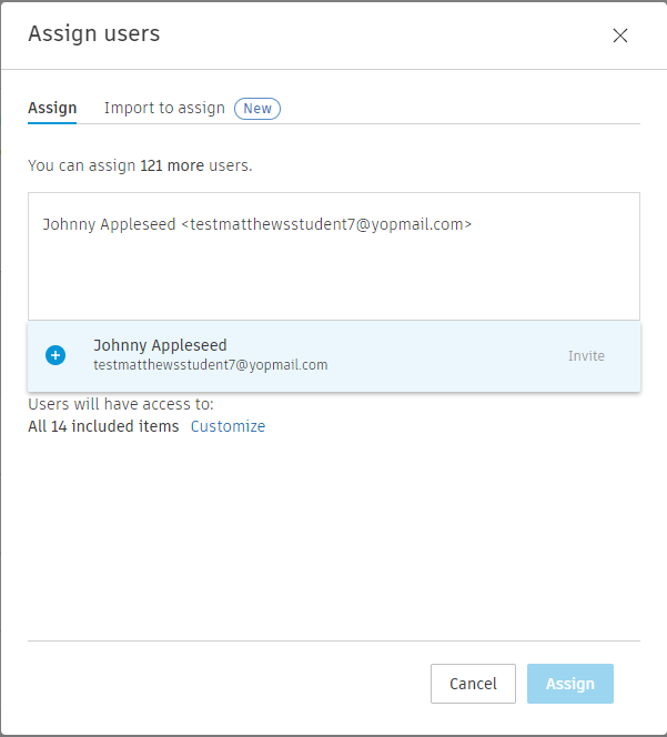 Students are not receiving invitation emails after being assigned seats