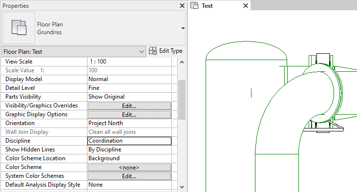 Unexpected display when activating hidden lines display for MEP ...
