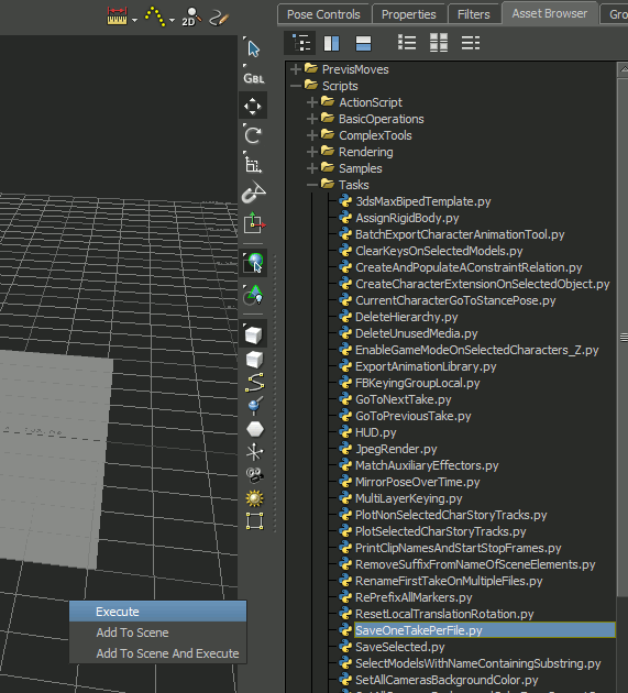 How to export multiple takes to separate FBX ASCIII format files from