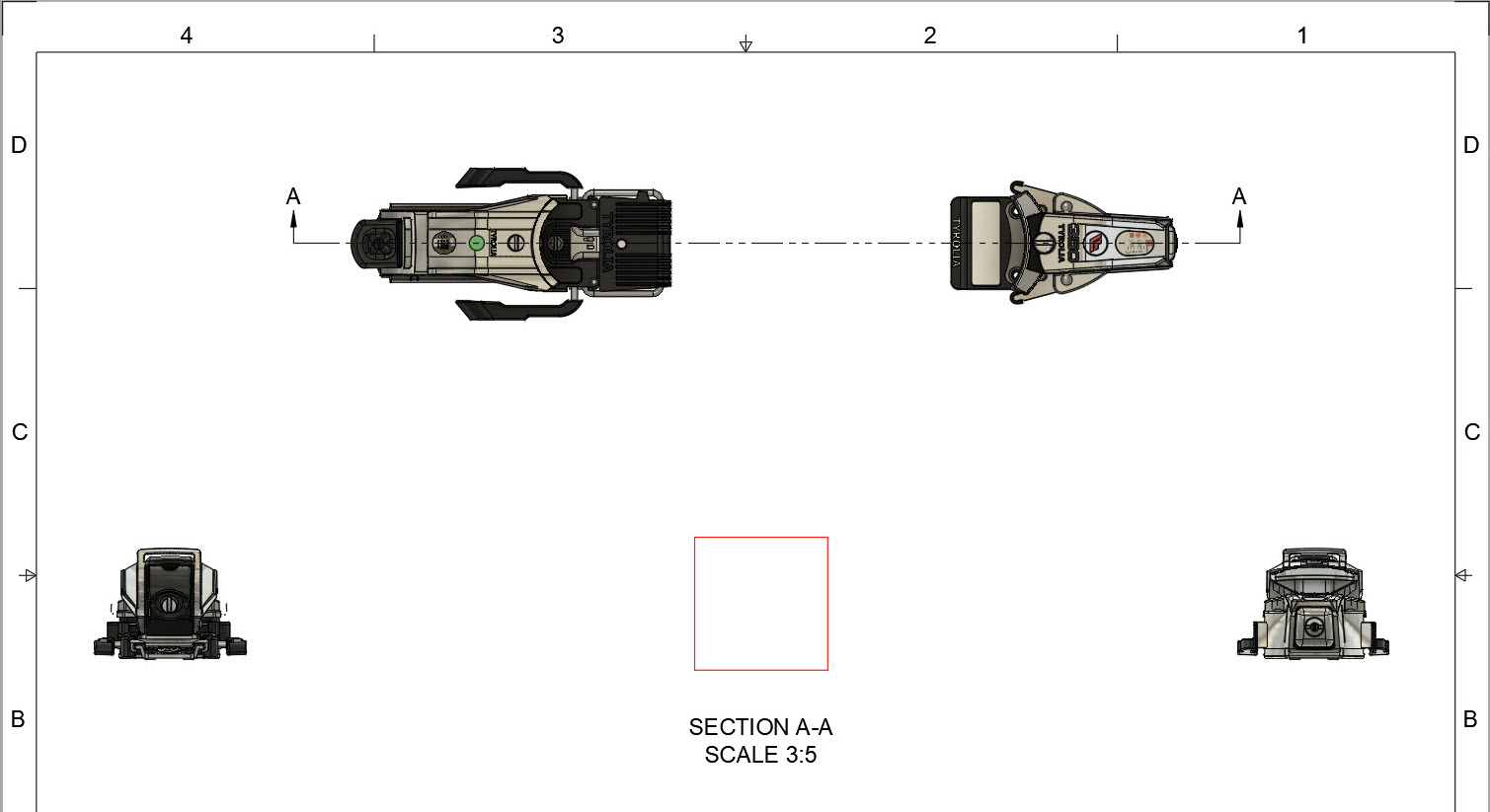 Sectional drawing view not showing all bodies in Fusion