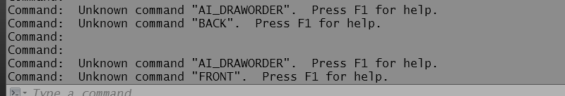 Автокад ошибка no function definition ai draworder