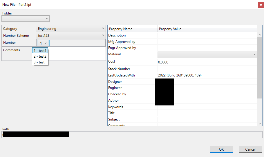 Data Standard에 Vault의 번호 매기기 체계 리스트 값 설명이 표시되지 않음