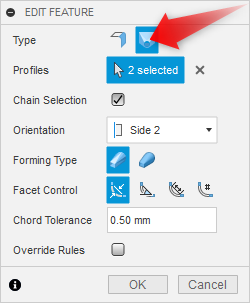 Unable to convert component into sheet metal parts in Fusion