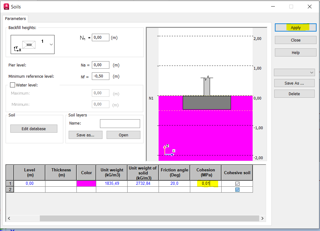 Unexpected too big sliding capacity while RC foundation design according to BS 8110 in Robot