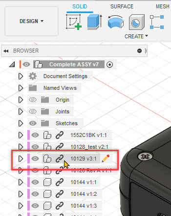 How to add missing description or part list information into Fusion