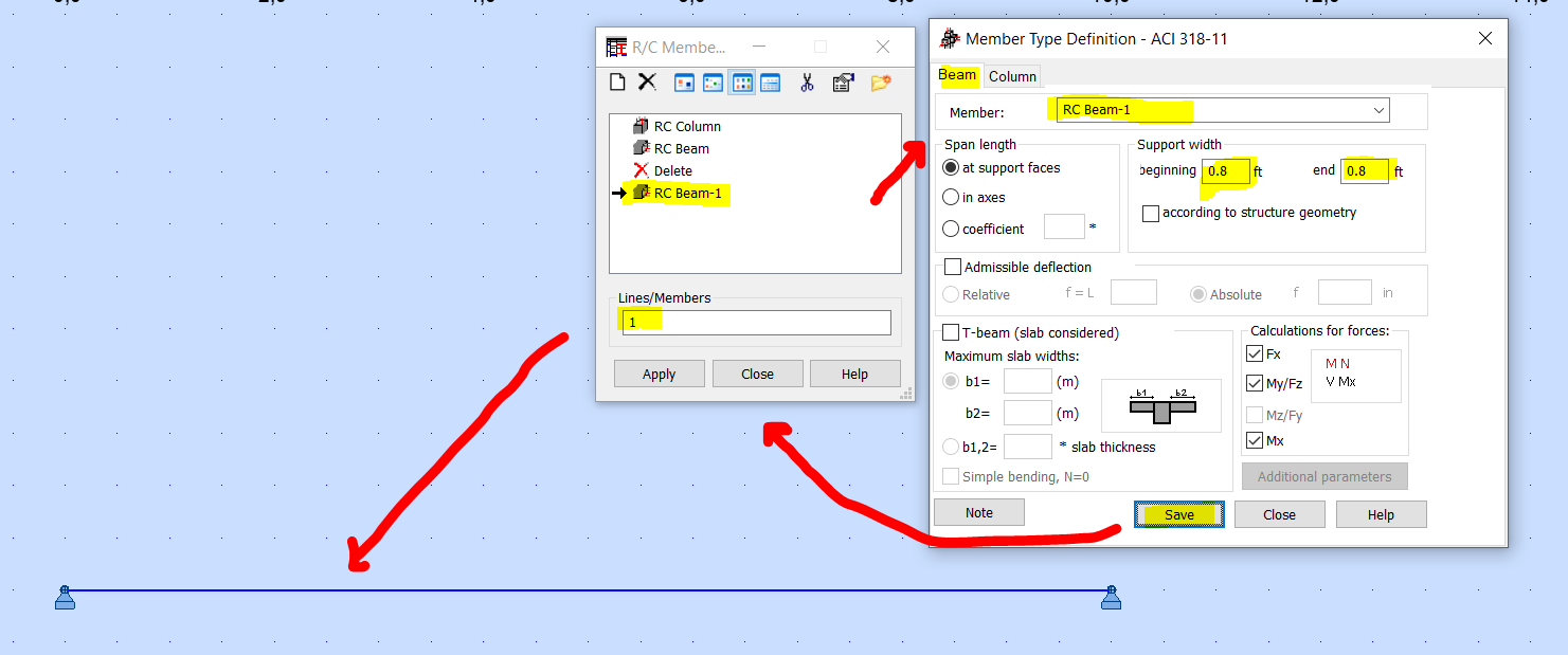 Different stirrup distribution when comparing required and provided ...