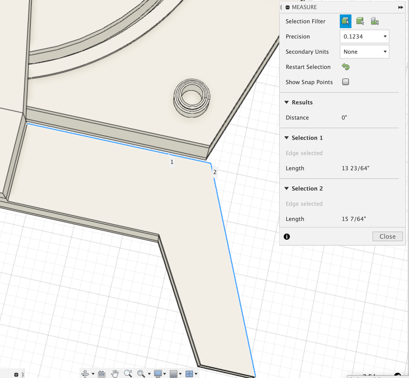 検査ツールがFusion 360でインポートされたデザインを正しく計測しない
