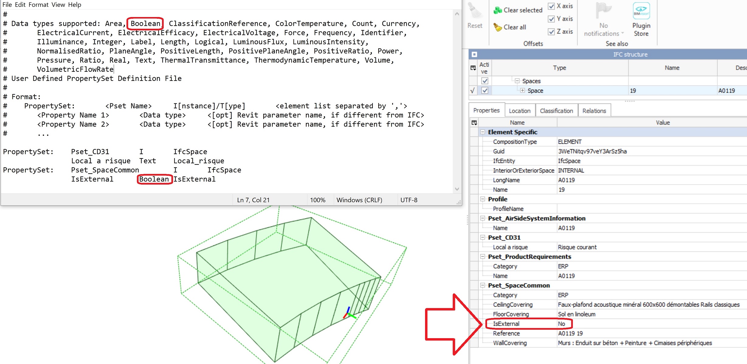 Unable To Export IsExternal Parameter To IFC Using User Defined ...