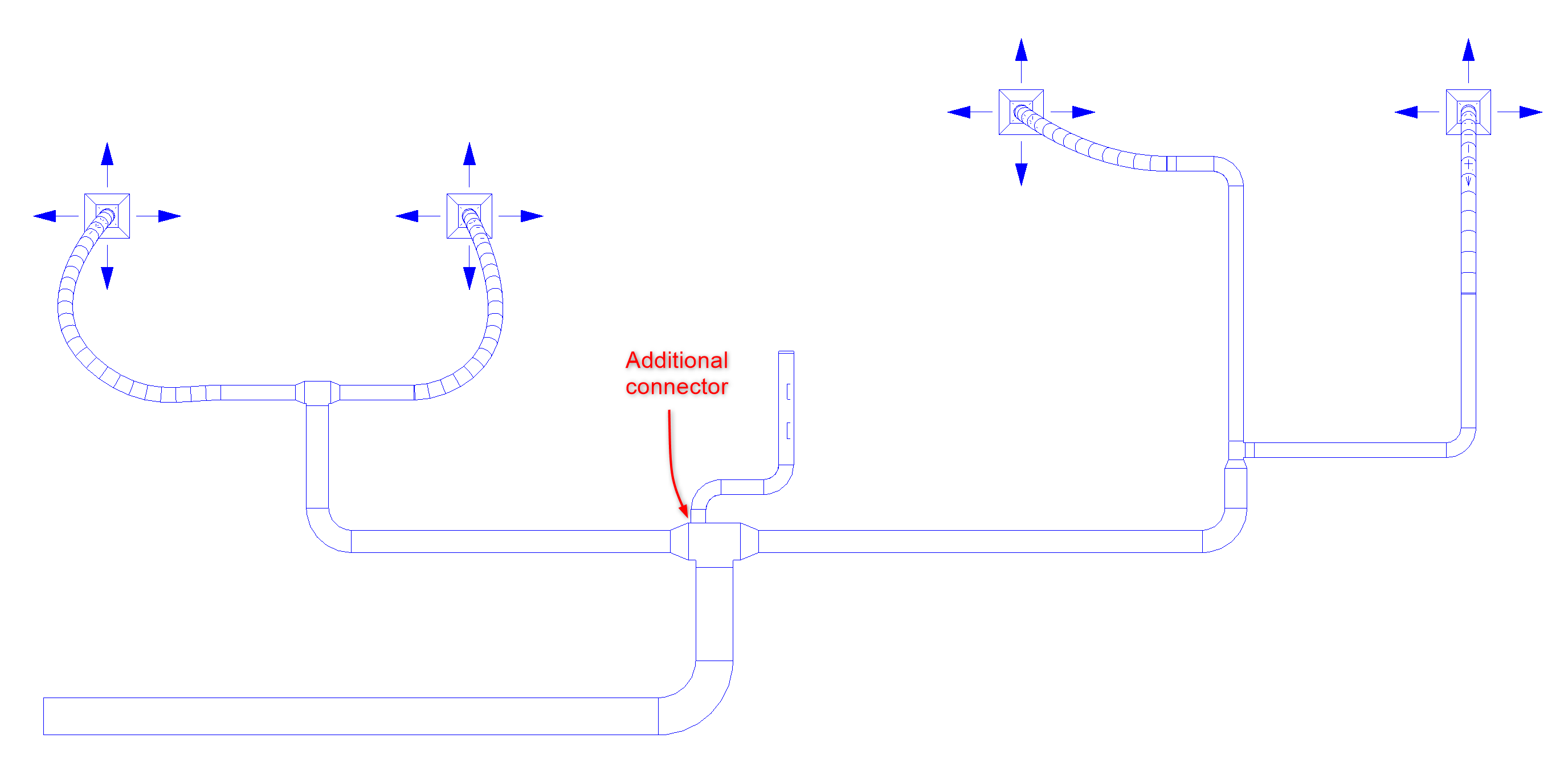 Come Creare Un Ulteriore Quarta Connessione Al Raccordo A T Per Condotti In Revit