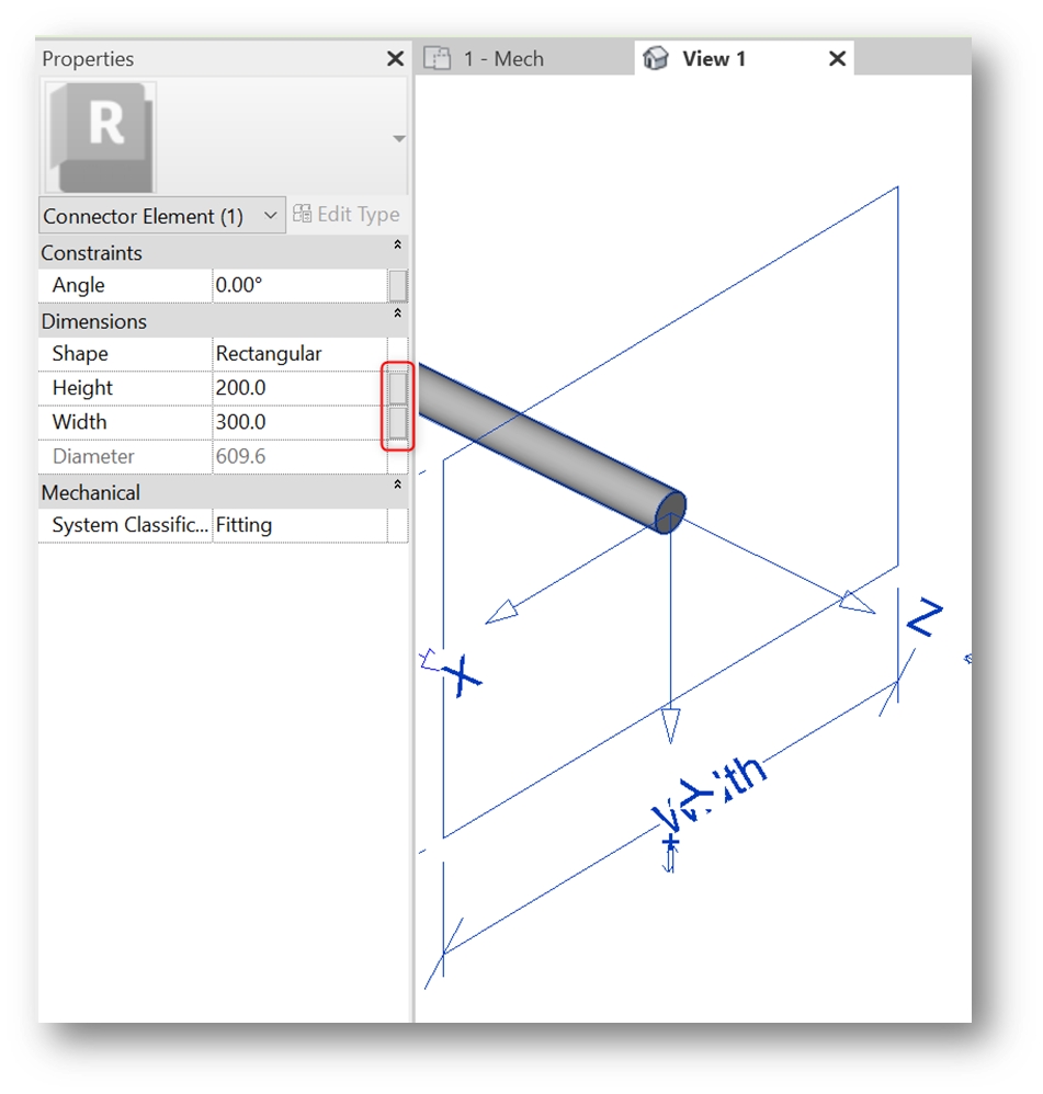 How To Make Additional 4th Connection To Duct Tee Fitting In Revit 2957