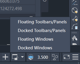How to unlock or lock palettes in AutoCAD products